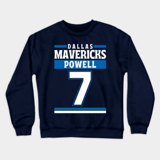 Dallas Mavericks Powell 7 Limited Edition Crewneck Sweatshirt